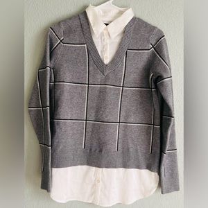 Jones New York Sweaters , collard sweater